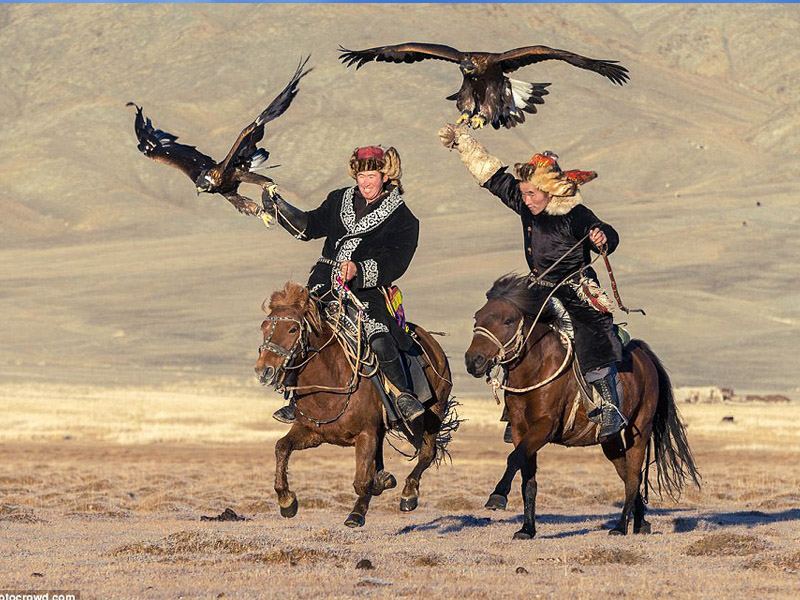 Golden Eagle Festival with Altai Tavan Bogd NP